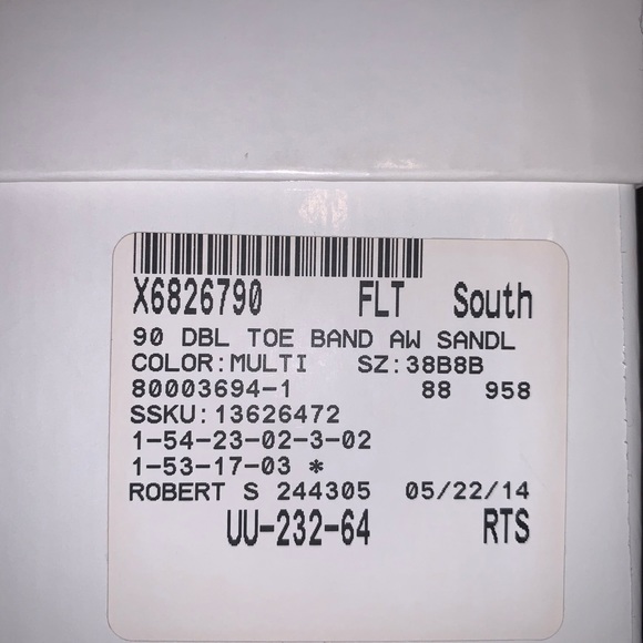 Manolo Blahnik two tone strap sandal heels - Picture 3 of 3